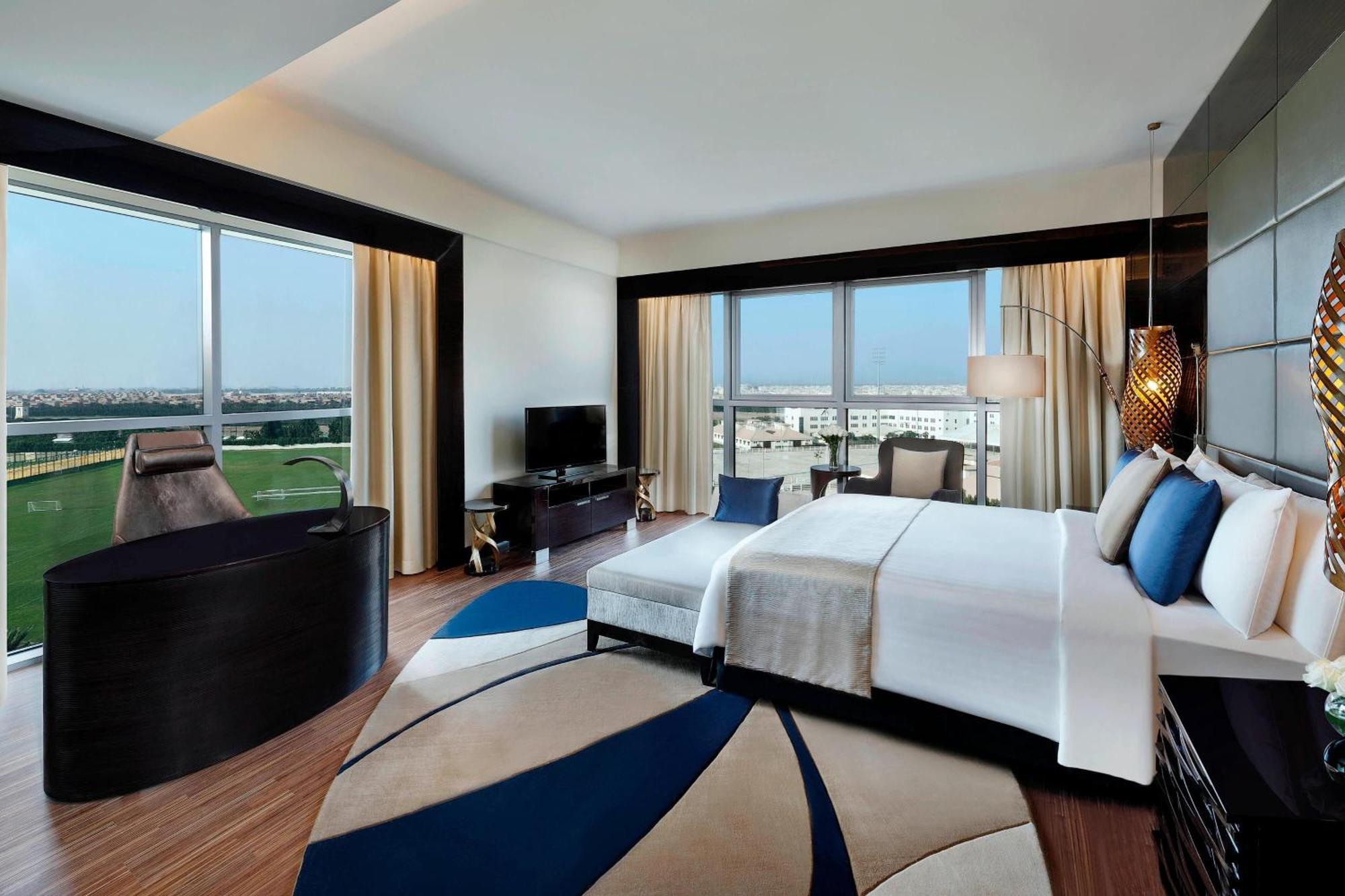 Marriott Hotel Al Forsan, Abou Dabi Extérieur photo A bedroom at the hotel